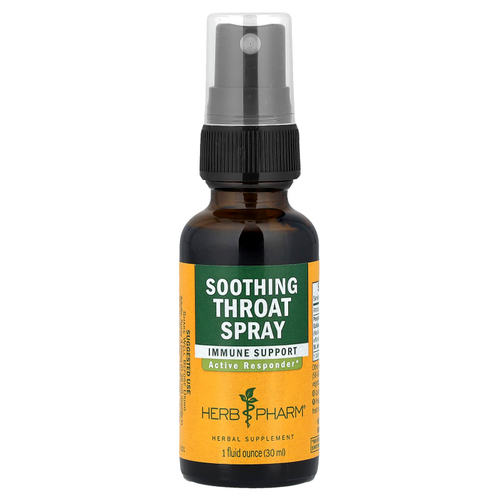 Herb Pharm, успокаивающий спрей для горла, 30 мл (1 жидк. унция)