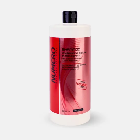 ШАМПУНЬ ДЛЯ ЗАЩИТЫ ЦВЕТА С ЭКСТРАКТОМ ГРАНАТА ДЛЯ ОКРАШЕННЫХ И МЕЛИРОВАННЫХ ВОЛОС