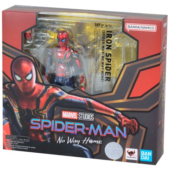 Фигурка S.H.Figuarts Spider Man No Way Home Iron Spider / по мотивам вселенной "Marvel" Человек Паук
