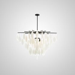 Люстра На Штанге Ritta D68 Black By Imperiumloft