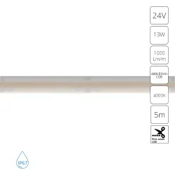 Светодиодная лента 24V 13W/m 4000К 5м IP67 Arte Lamp AQUA LANE