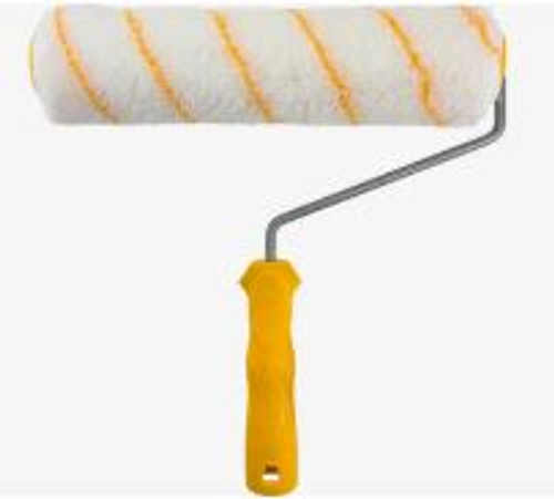 Валик Полиакрил Желтая нить   180мм  d40, d6,  ворс 12мм KORVUS (Лакра) 0206134