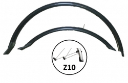Комплект крыльев удлиненных 26",сталь, черный HN 26 black