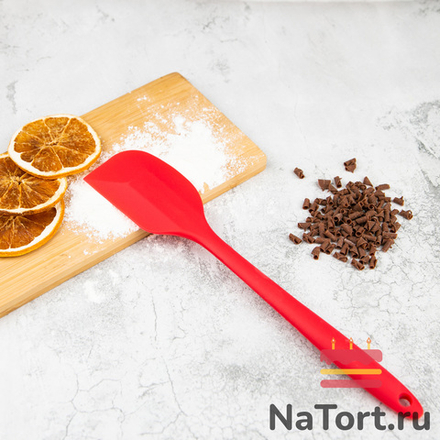 Кондитерская силиконовая лопатка(жаростойкая) 27 см