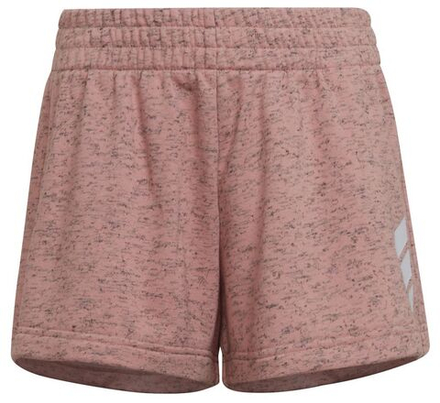 Детские шорты Adidas Girls 3Bar Short - wonmau/white