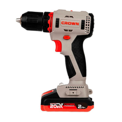 Шуруповерт Crown CT21091HX-2 20 В 2х2Ач