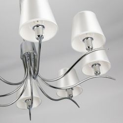 Citilux Эмма CL439181 Люстра подвесная с абажурами Хром