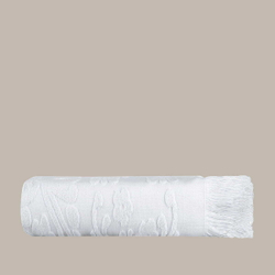 Полотенце 30х50 Arya home Isabel Soft белое