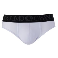 Мужские трусы брифы белые CASANOVA 0001B