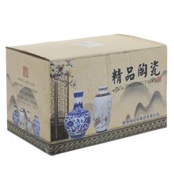 GAEM Ваза светящаяся в темноте, 1750 мл, L11 W11 H24,5 см