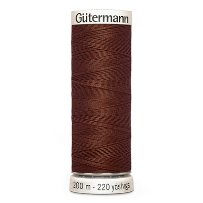 01 Нить Sew-All 100/200 м для всех материалов, 100% полиэстер Gutermann 748277 (230 трюфельный)