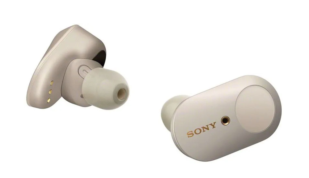 Беспроводные наушники Sony WF-1000XM3, серебристый