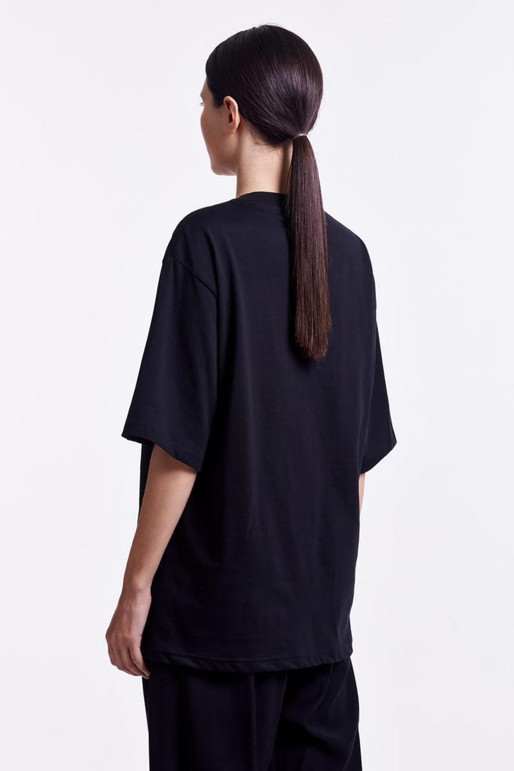 Футболка Гербарий Колокольчик черная