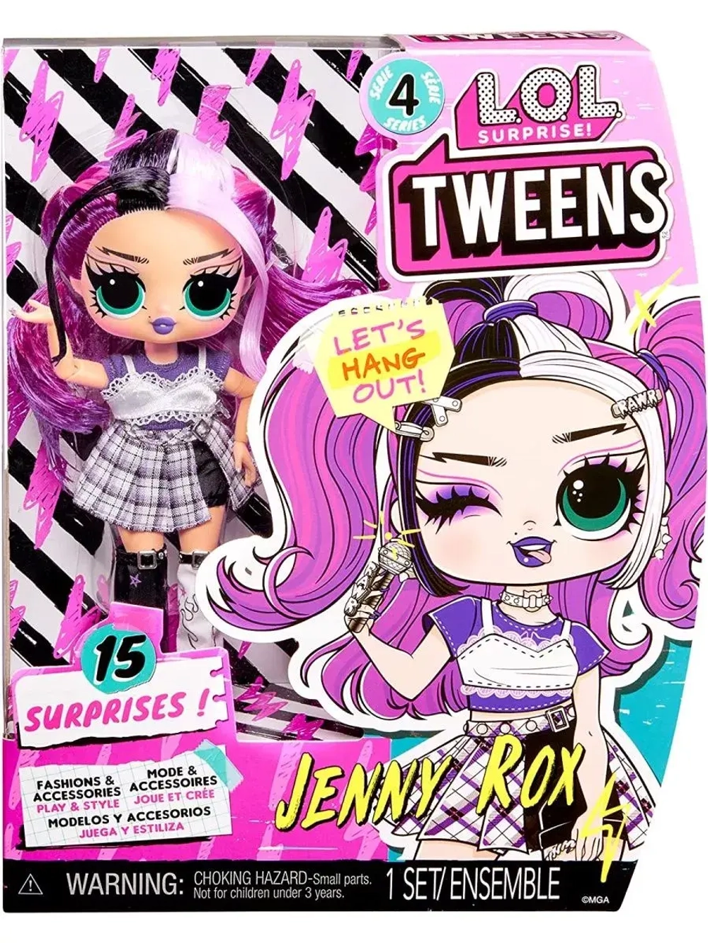 Кукла Лол Твинс Lol Tweens Jenny Rox оригинал
