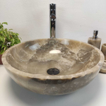 Раковина из оникса Bowl Grey Medium TinLip BO-61086 45*45*15