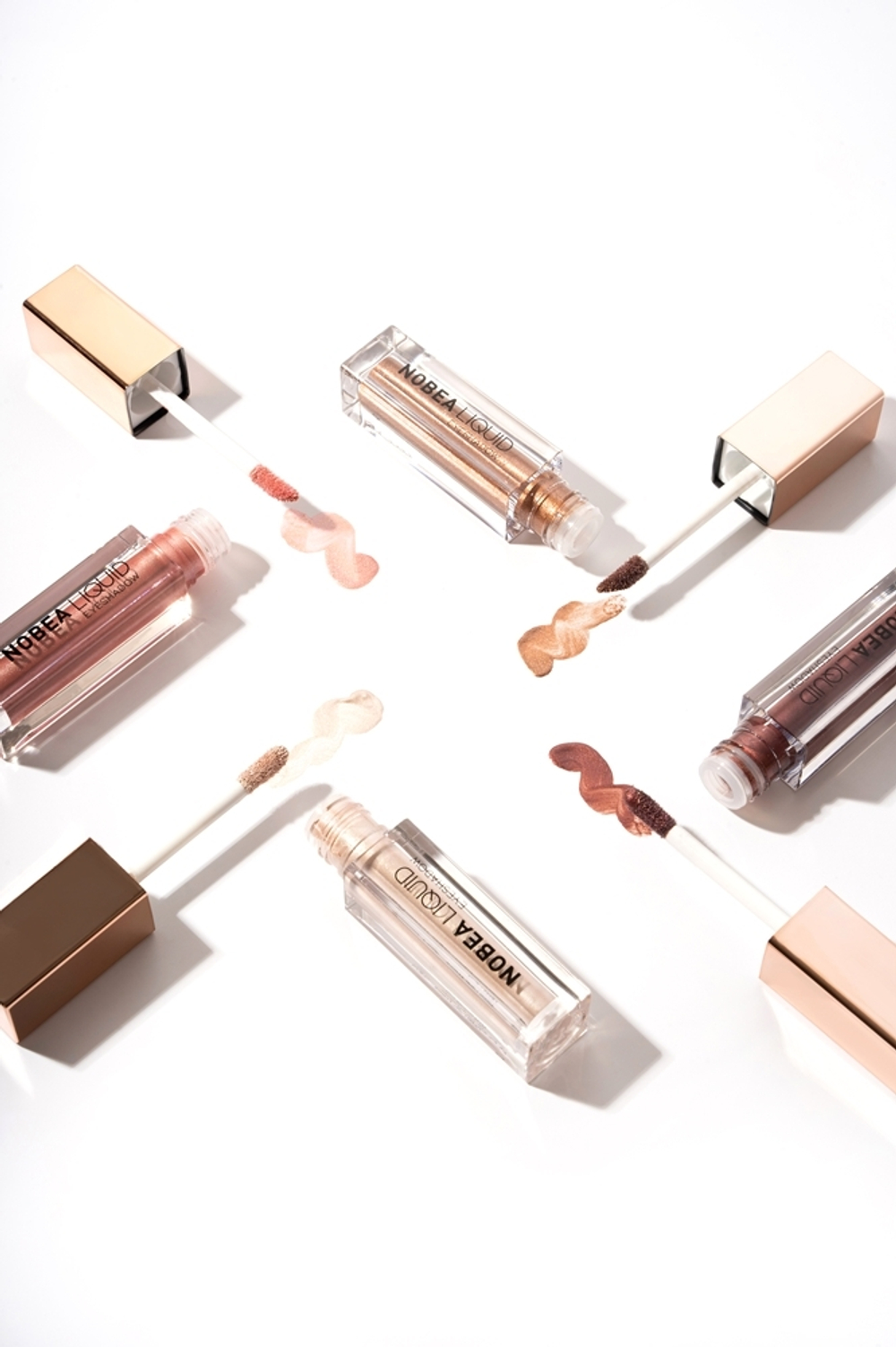 NOBEA Metal Liquid Eyeshadow - жидкие тени, 4 ml