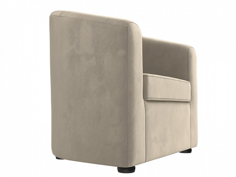 Кресло Норден, Бежевый, Микровельвет, 109053