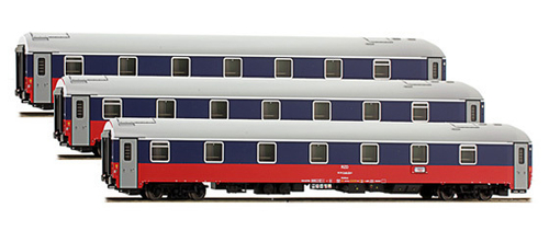 Набор спальных вагонов "Берлин - Москва" WLABmee + WLABmee + WLSRmee