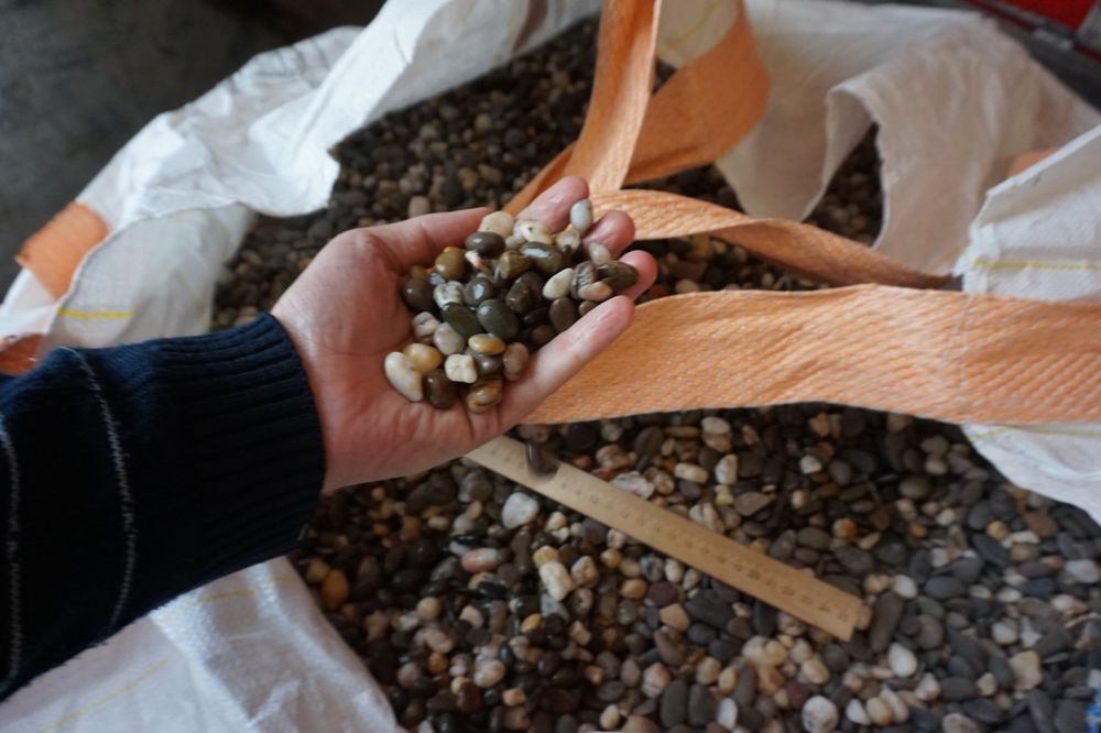 Галька камень морской Крымский в мешке БигБэг