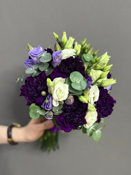 Букет невесты и бутоньерка