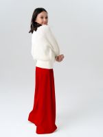 Брюки для девочки 991 красный