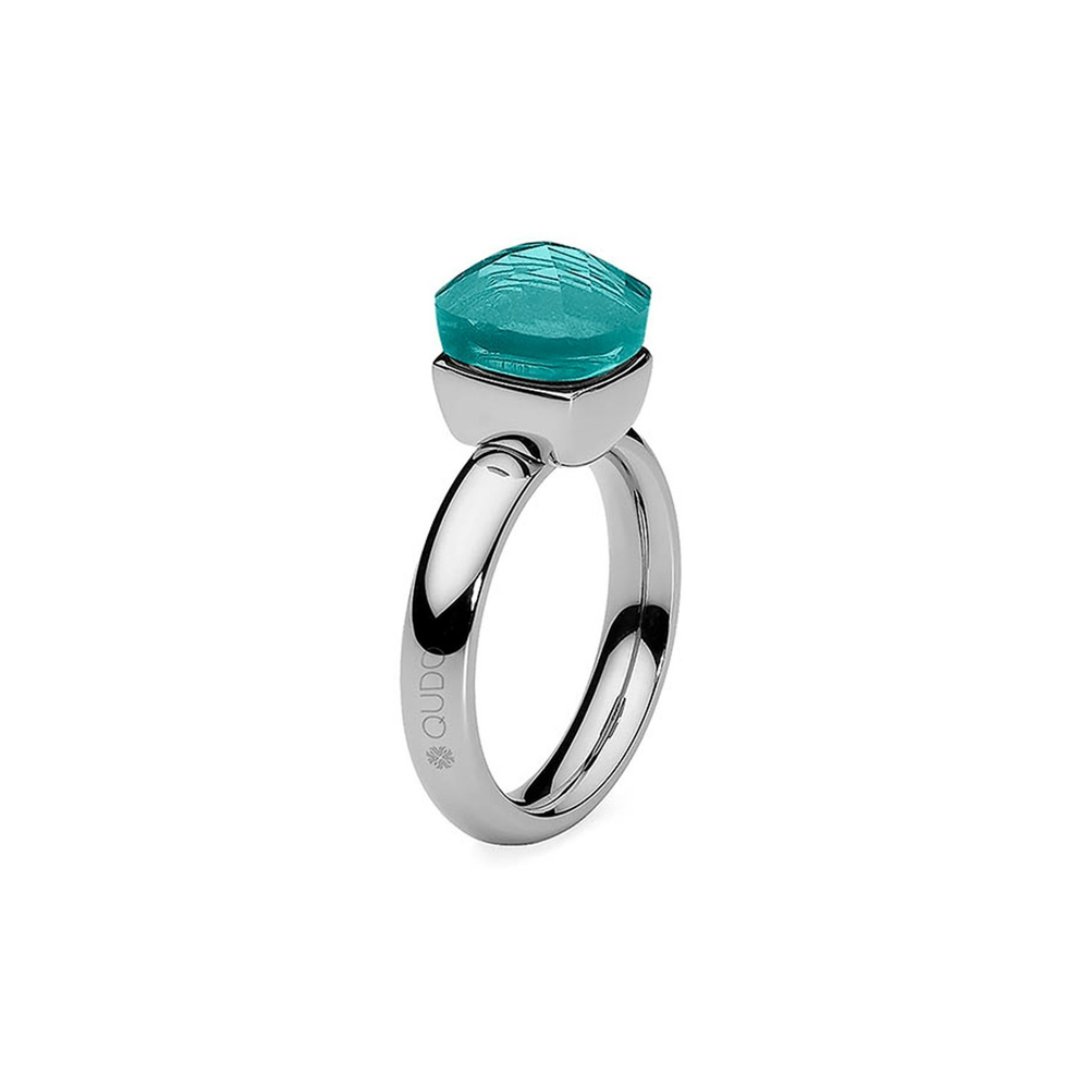 Кольцо Qudo Firenze blue apatite 17.2 мм 610134/17.2 BL/S