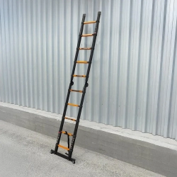 Лестница-стремянка телескопическая алюм. бытовая 1.6+1.6м (5+5 ступ.) ISMA ISMA-UP160-M