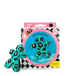 Пряный цитрус, ароматизатор для автомобиля NIKI голубой леопард, Mr&Mrs Fragrance