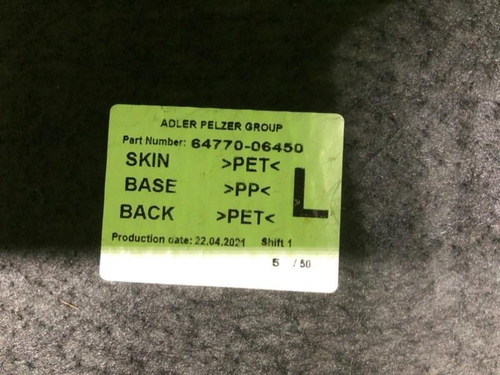 Пол багажника Toyota Camry xv70 (2020-н.в.)