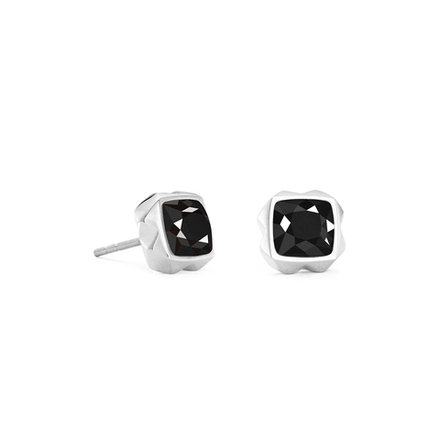 Серьги Coeur de Lion Black-Silver 1200/21-1317