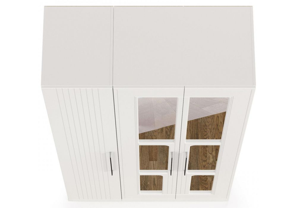 Шкаф Вестра белый шагрень комплектация 1