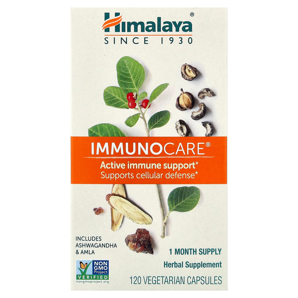 Himalaya, ImmunoCare®, 120 вегетарианских капсул