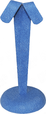 Подставка для серег/ушки/2 отверстия/круглое основание/Н-140 мм.