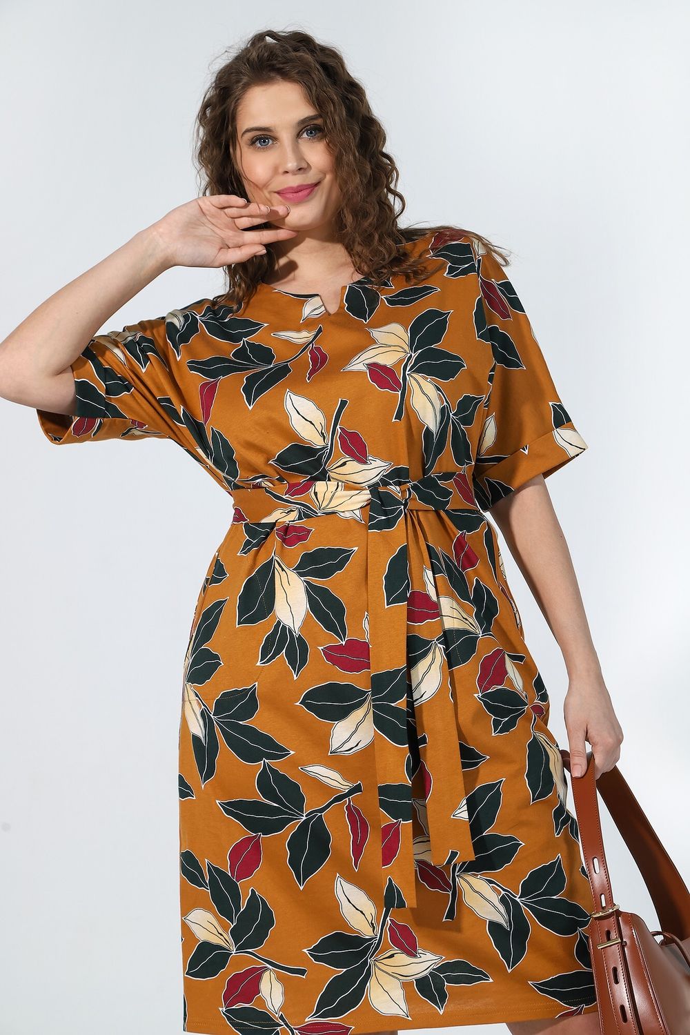 Платье Арника-1 Виотекс ГОРЧИЧНЫЙ