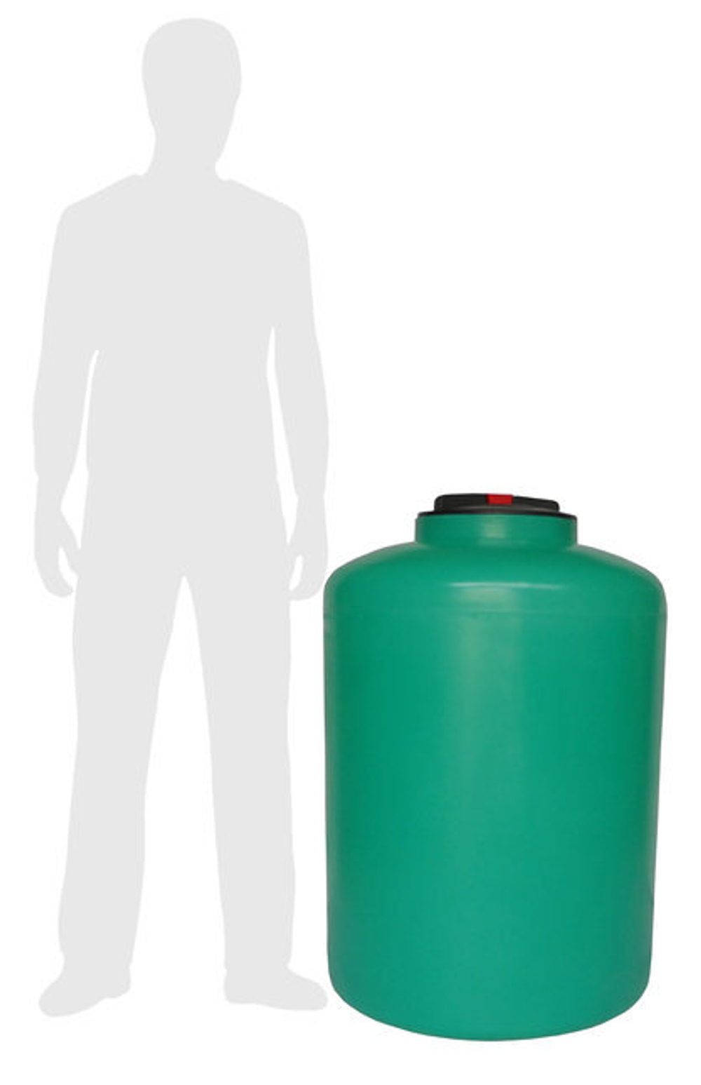 Бочка Экогрупп ДВ 450 л. (448 л.) вертикальный (780x780x1100см;белый) - арт.561040