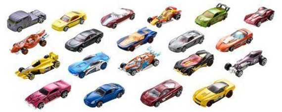 Набор машинок Mattel Hot Wheels 20 базовых машинок в асс