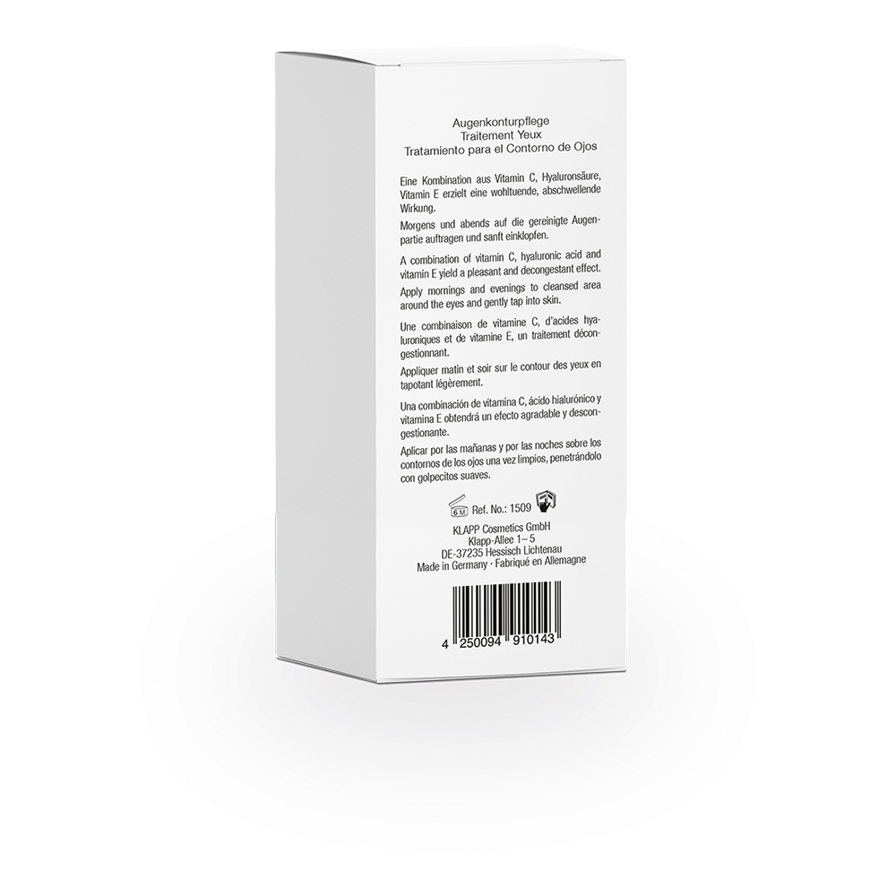 KLAPP Крем для кожи вокруг глаз C PURE Eyezone Treatment, 15 мл