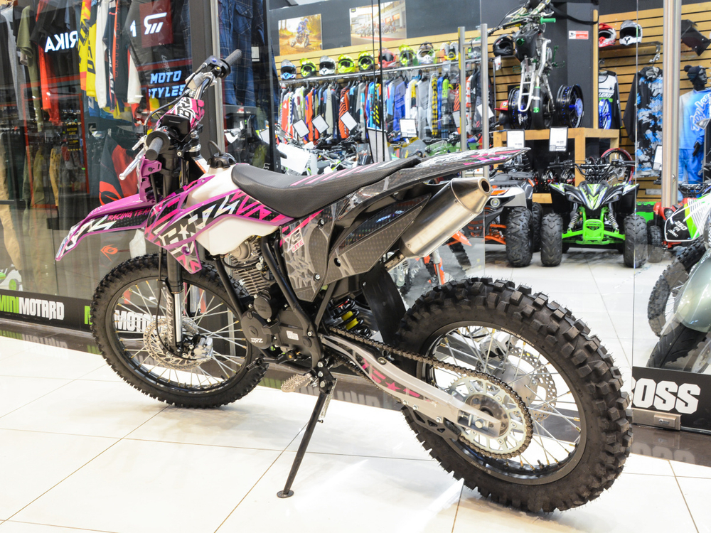 Мотоцикл BRZ X5 LITE 165FMM 250cc PURPLE/BLACK 21/18