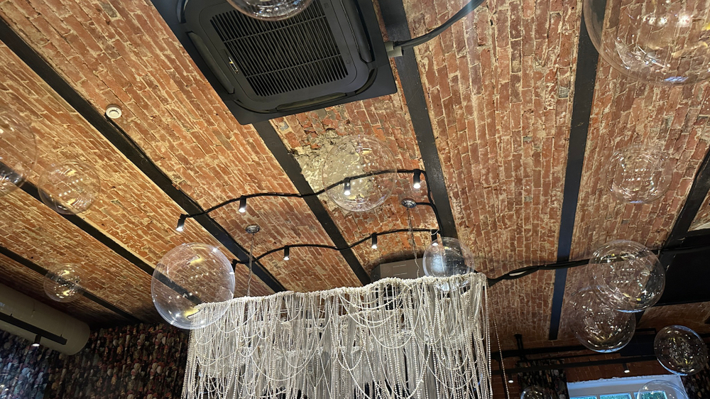 Оформление потолка шары пузыри №3425