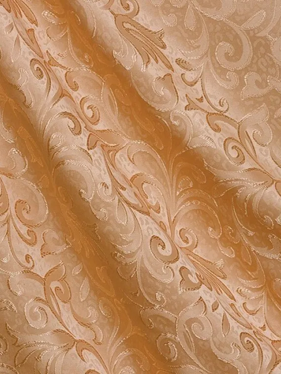 Штора портьерная, размер 150 х 260 см, персик