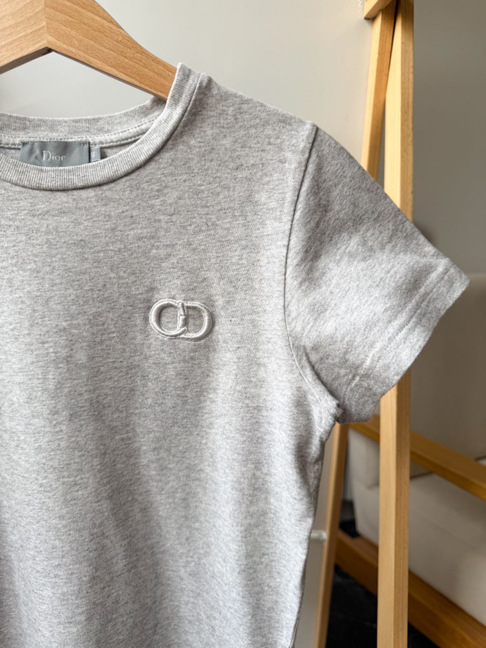 Хлопковая футболка Dior, 128