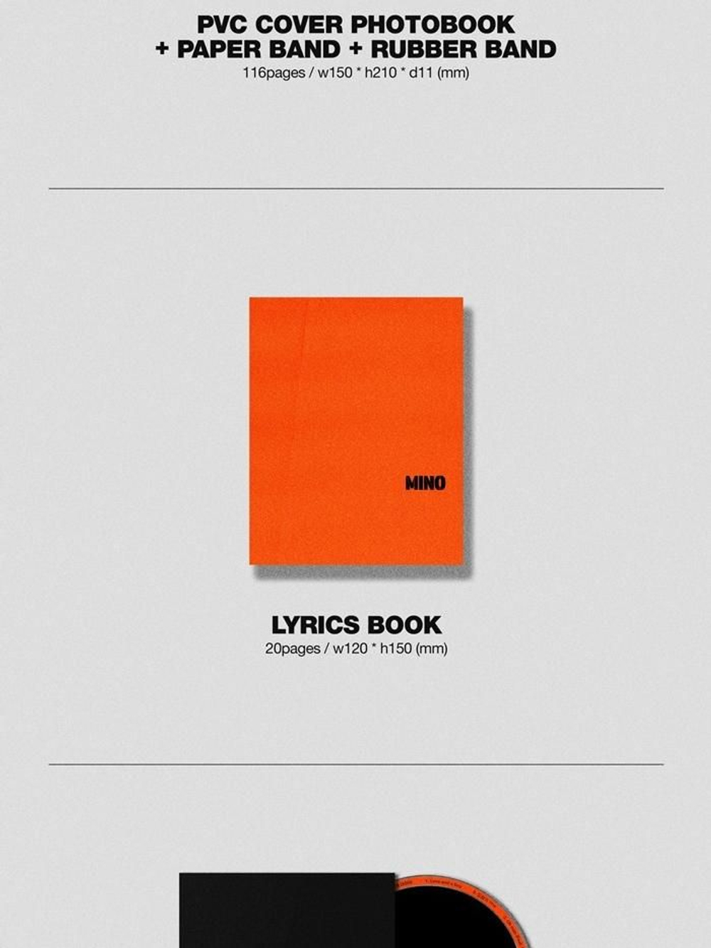 Альбом Winner MINO - Take 2nd Album RANDOM Version