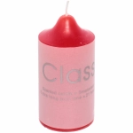 Свеча «Classic» 5*10см цвет красный ZD-102