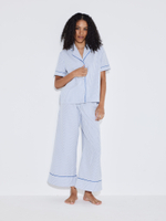 Пижама Suite Pyjama in Navy Blue рубашка с коротким рукавом + брюки