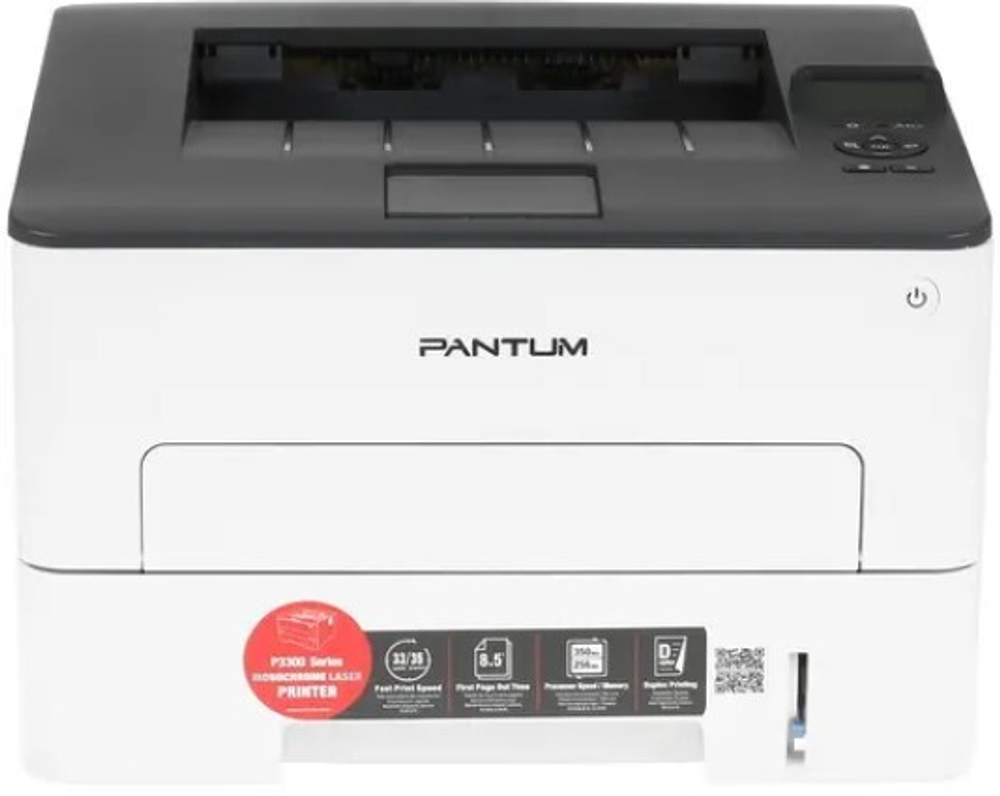 Принтер лазерный черно-белый Pantum P3302DN