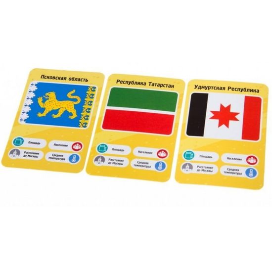 Настольная игра Это факт! Регионы России