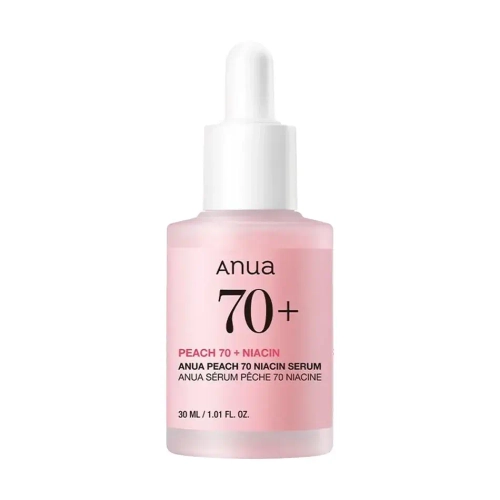 Anua Peach 70% Niacin Serum сыворотка для лица с персиком для гладкой и сияющей кожи