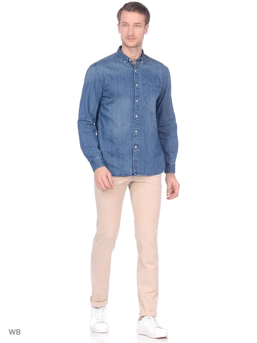 Брюки прямые чинос классическиеи