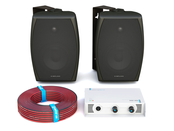 CVGAUDIO STUDYSET-W2BL комплект звукового оборудования, мощность 5/10/20/40W в 100V