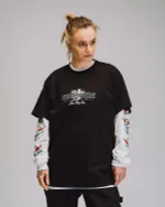 Футболка Подполье Маяк Reissue черная